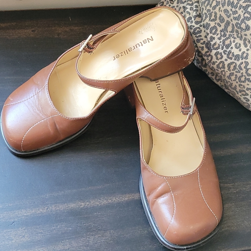Naturalizer Leather Mary Jane Slip-ons